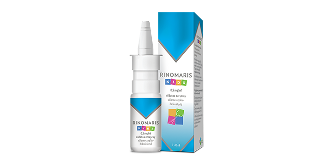 Rinomaris 0,5 mg/ml oldatos orrspray, 10 ml