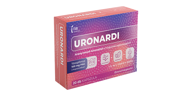 Uronardi étrend-kiegészítő kapszula, 20 db