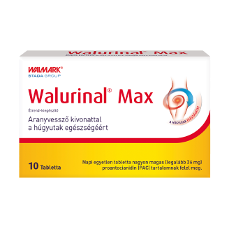 Walurinal® Max Aranyvesszővel tabletta, 10 db