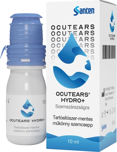 Ocutears Hydro+ 0,2% műkönny szemcsepp, 10 ml