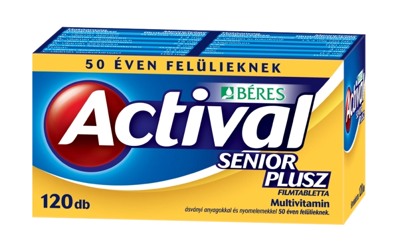 Actival Senior Plusz filmtabletta, 120 db