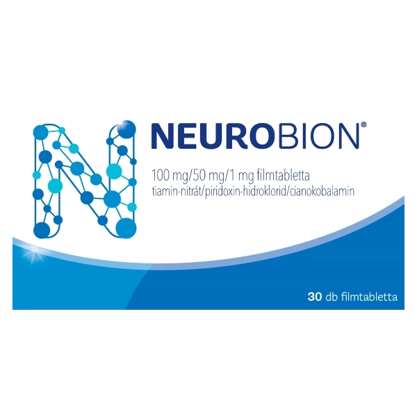 Neurobion 100 mg/50 mg/1 mg filmtabletta, 30 db