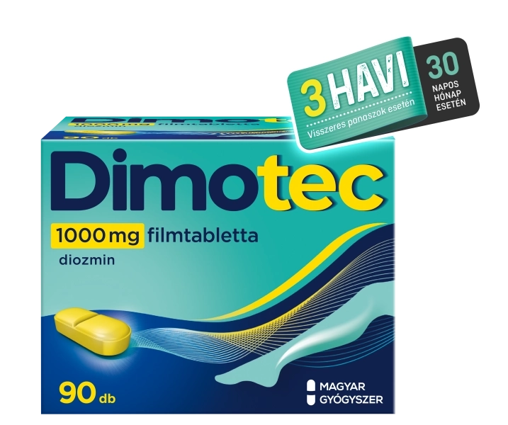 Dimotec filmtabletta 1000 mg 90x