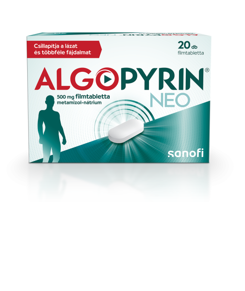 Algopyrin Neo 500 mg filmtabletta, 20 db