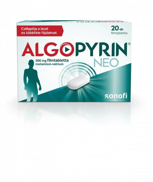 Algopyrin Neo 500 mg filmtabletta, 20 db