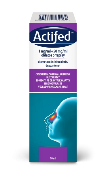 Actifed 1 mg/ml+50 mg/ml oldatos orrspray, 10 ml