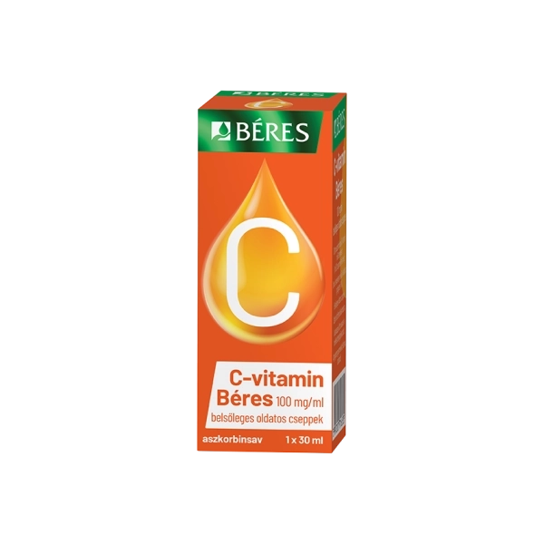 C-vitamin Béres 100mg/ml belsőleges oldatos cseppek, 30 ml