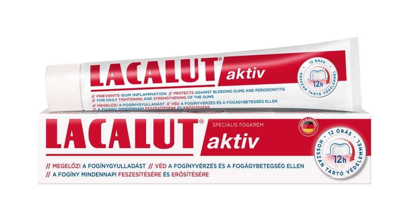 Lacalut aktiv fogkrém 75 ml