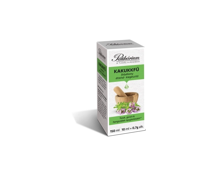 Patikárium Kakukkfű folyékony étrend-kiegészítő, 150 ml