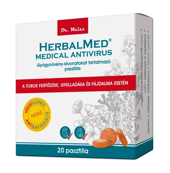 HERBALMED  Medical pasztilla 20x