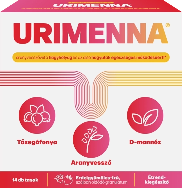 Urimenna szájban oldódó granulátum, 14x