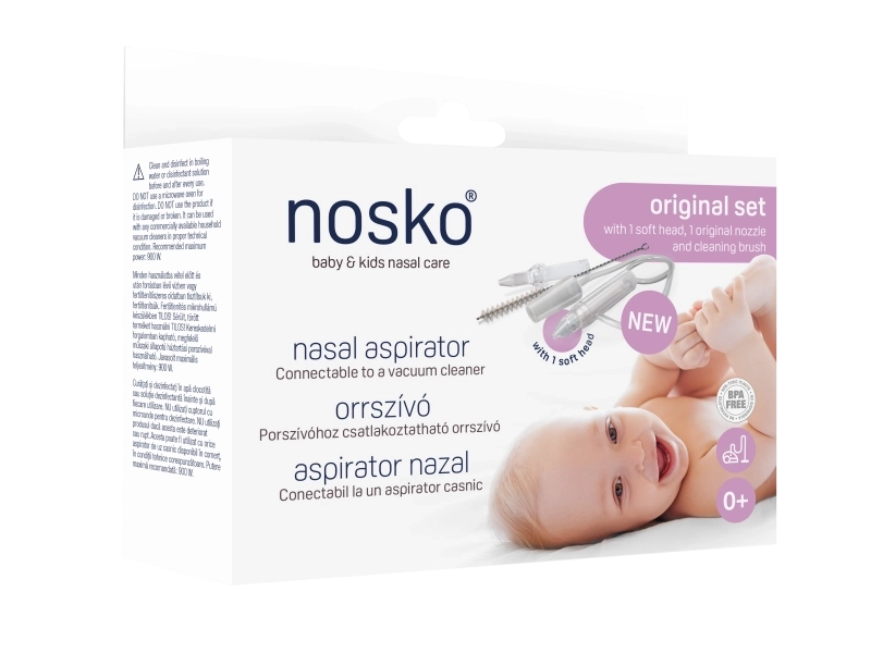 Orrszívó orrszi porszi műanyag szett, 1 db
