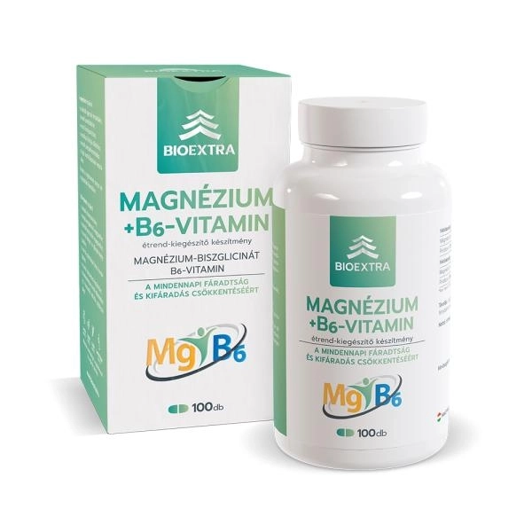 Bioextra MAGNÉZIUM +B6-VITAMIN tabletta, 100 db