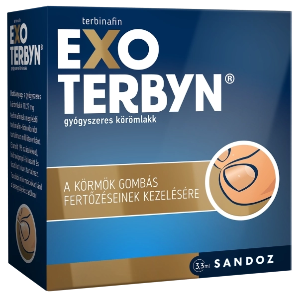 EXOTERBYN gyógyszeres körömlakk