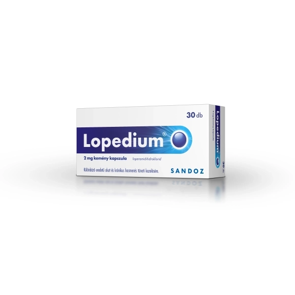 Lopedium 2 mg kemény kapszula 30x