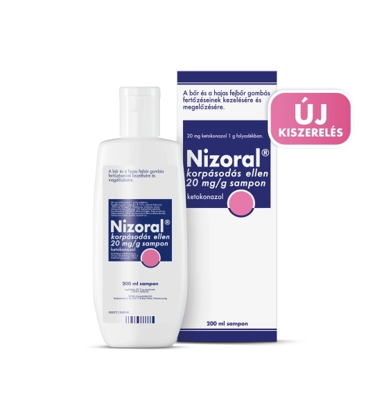 Nizoral® korpásodás ellen 20mg/g sampon