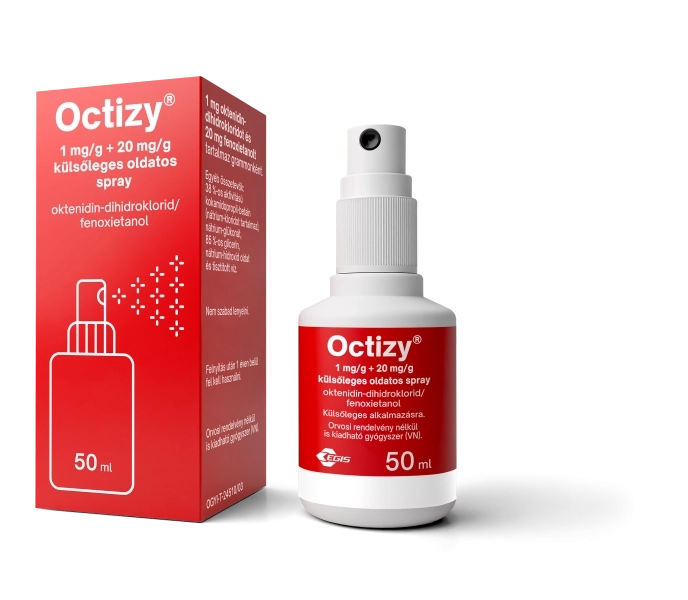 Octizy 1 mg/g + 20 mg/g külsőleges oldatos spray, 50 ml