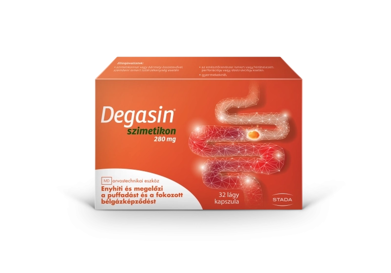 Degasin lágy kapszula, 32 db