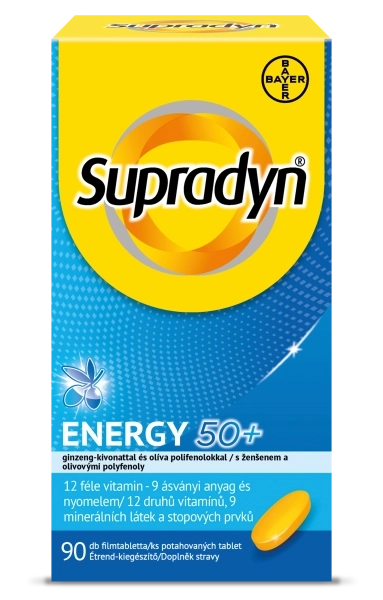 Supradyn Energy 50+ filmtabletta, 90db