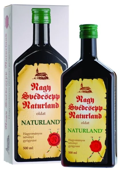 Nagy Svédcsepp Naturland oldat 500 ml