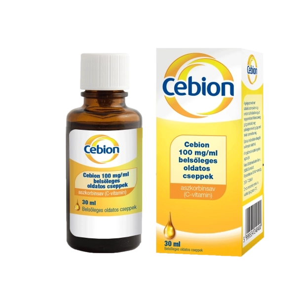 Cebion 100 mg/ml belsőleges oldatos cseppek 30 ml