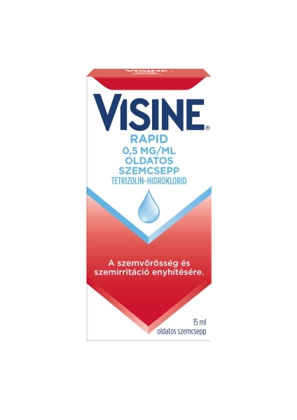 Visine® Rapid 0,5 mg/ml oldatos szemcsepp 15 ml